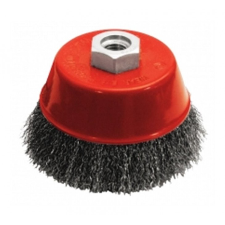 Brosse métallique coupelle pour meuleuse IRWIN Ø95mm