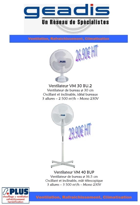 GEADIS VENTILATEUR 